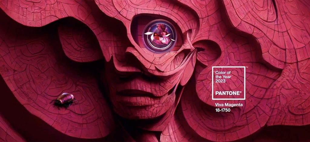 Viva Magenta - Đỏ Tím: sắc thái 2023 - Hity