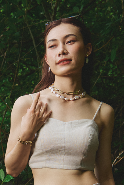 Áo Croptop Linen Lanh