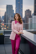 Áo khoác blazer vest nữ thêu tay thời trang Hity
