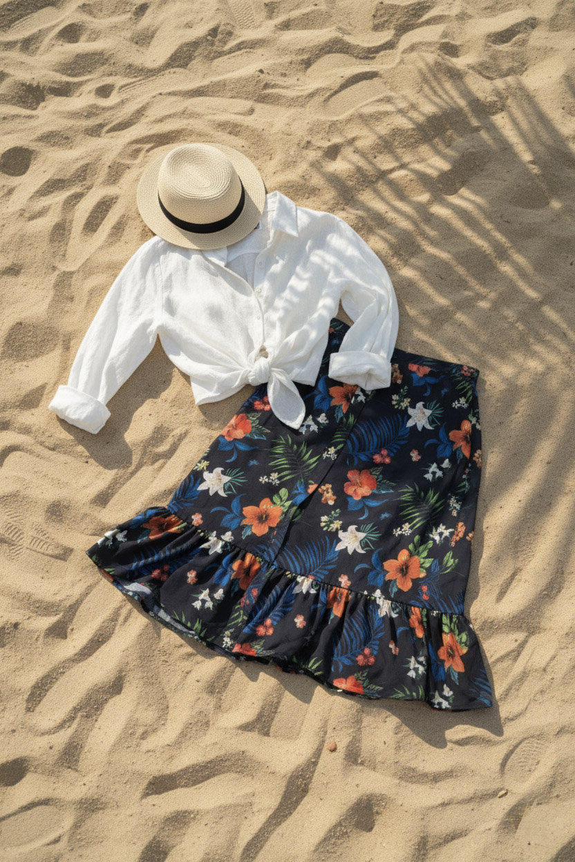 Áo sơ mi nữ tay dài linen trắng thời trang Hity