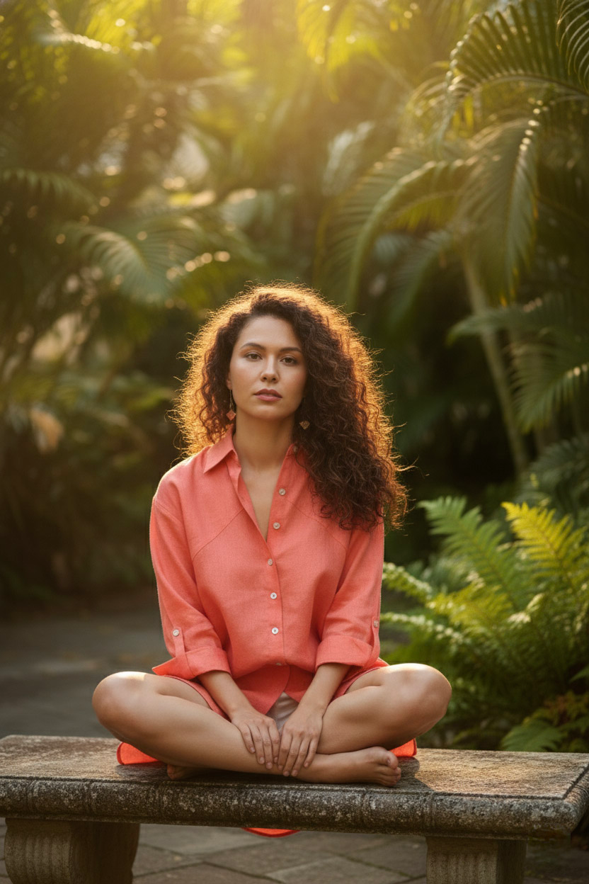 Áo sơ mi tay dài form rộng oversize linen thời trang Hity