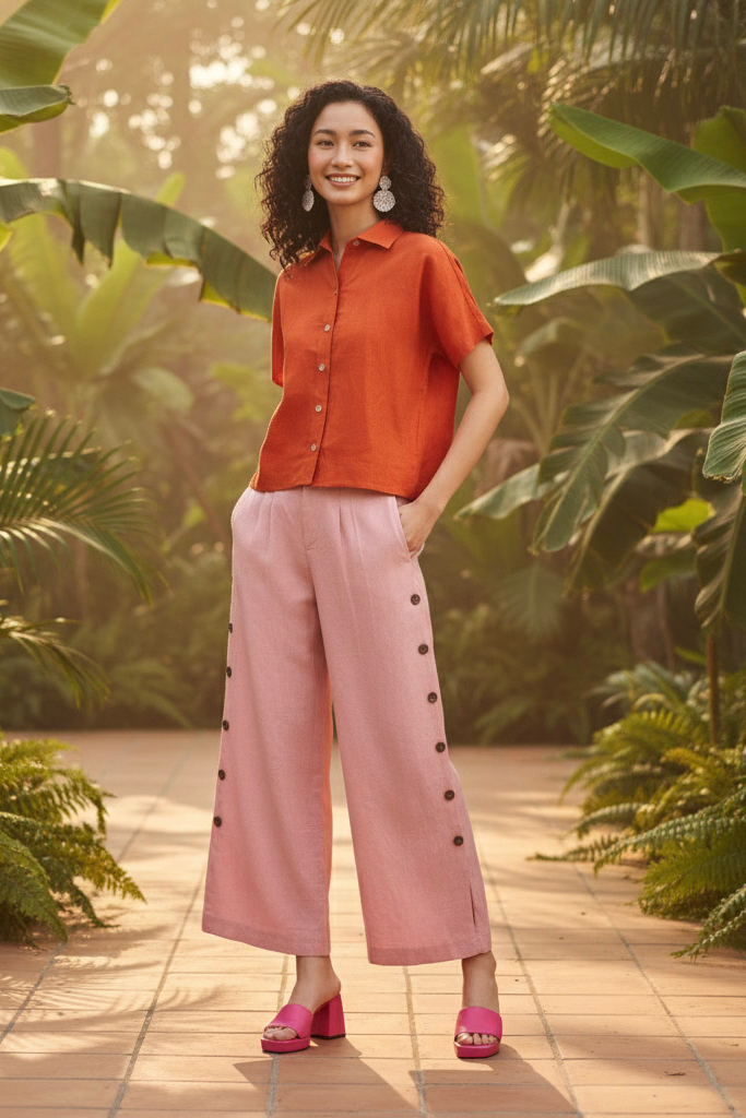 Áo Sơ Mi Linen Thổ