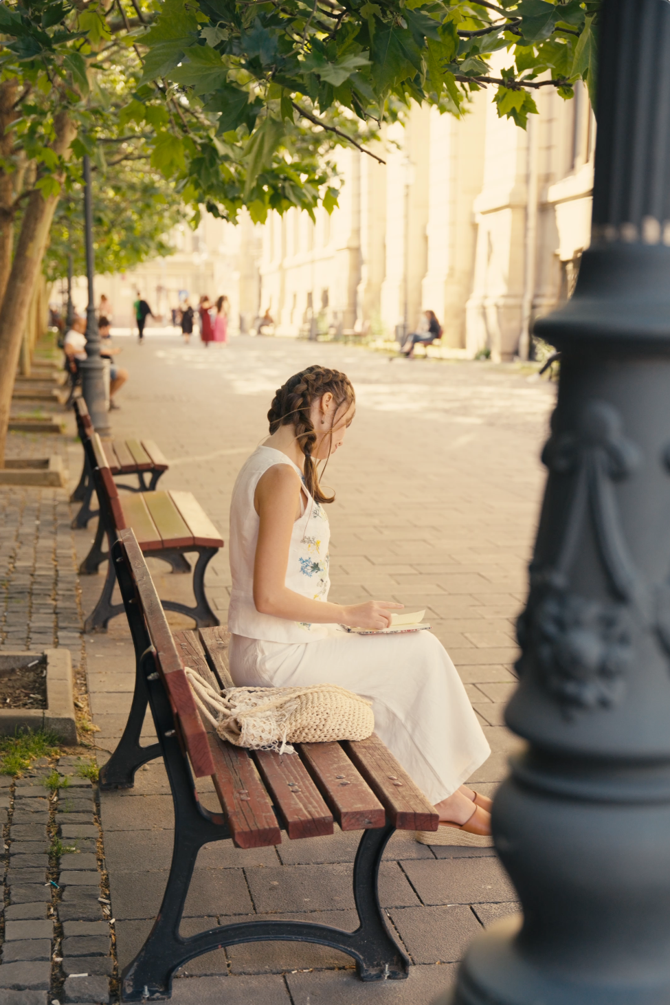 Áo vest linen thêu tay Mơ thời trang Hity