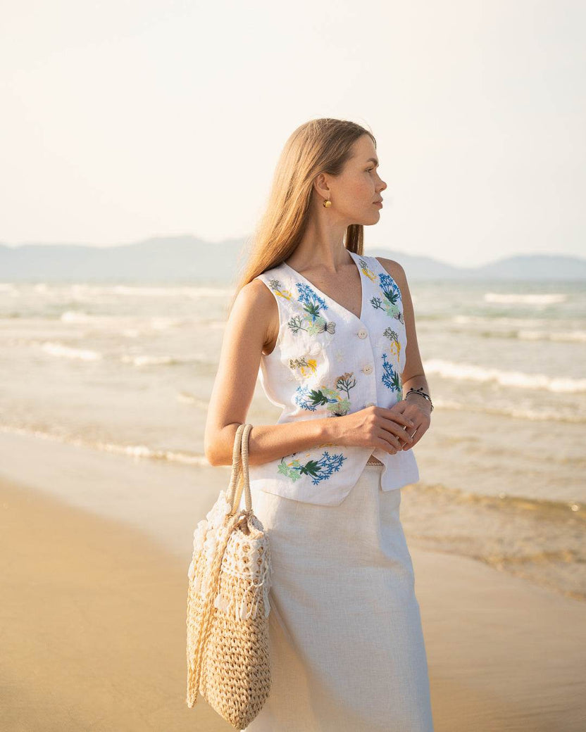 Giỏ Cói Tua Rua ACC444 - Hity