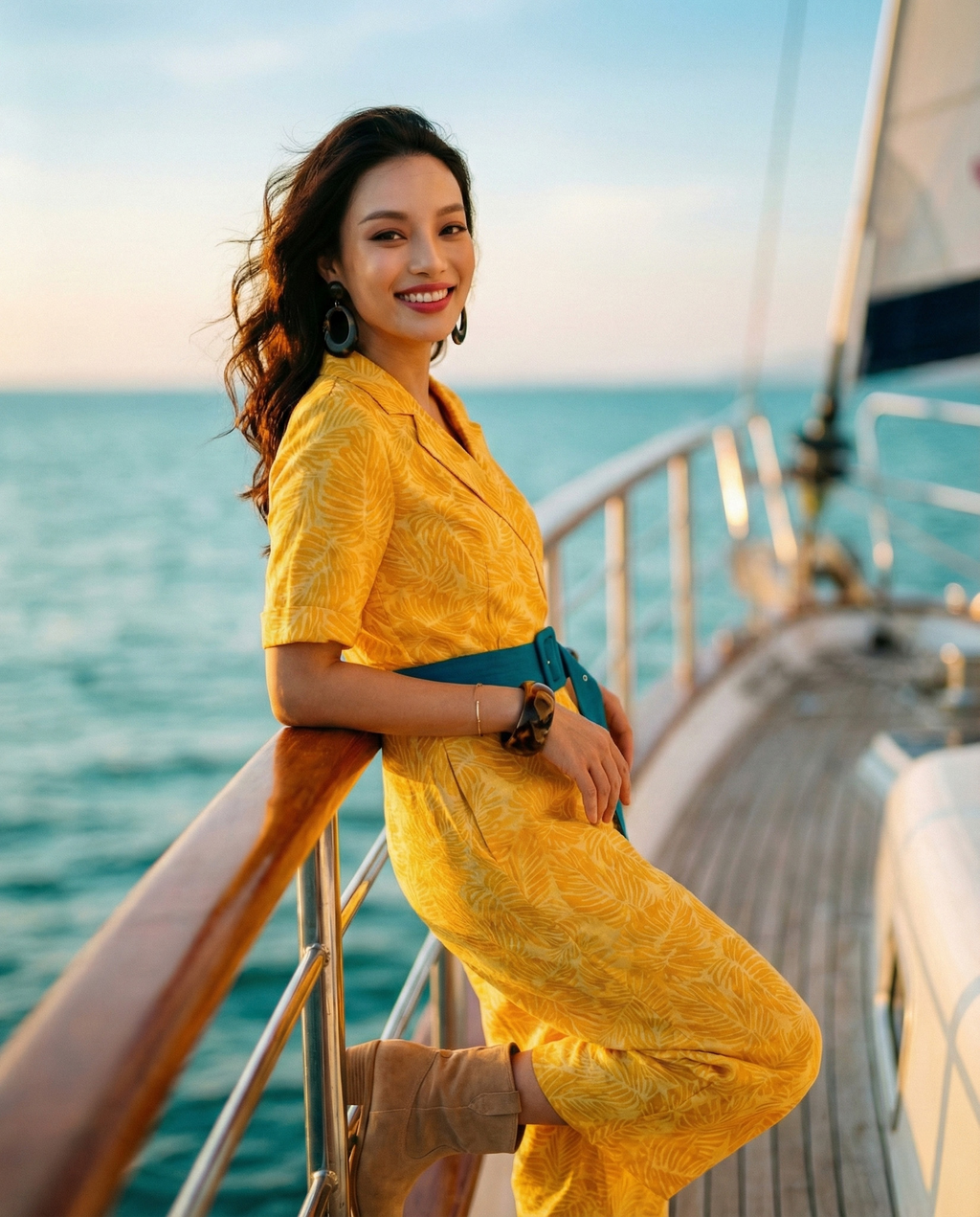 Đồ Bay Jumpsuits Linen Kim Diệp