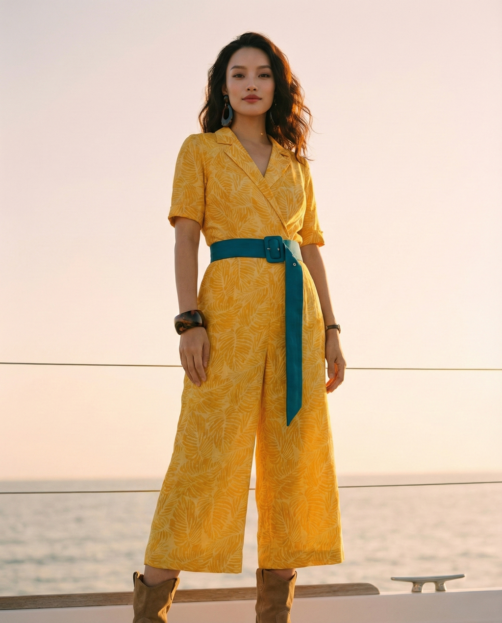 Đồ Bay Jumpsuits Linen Kim Diệp