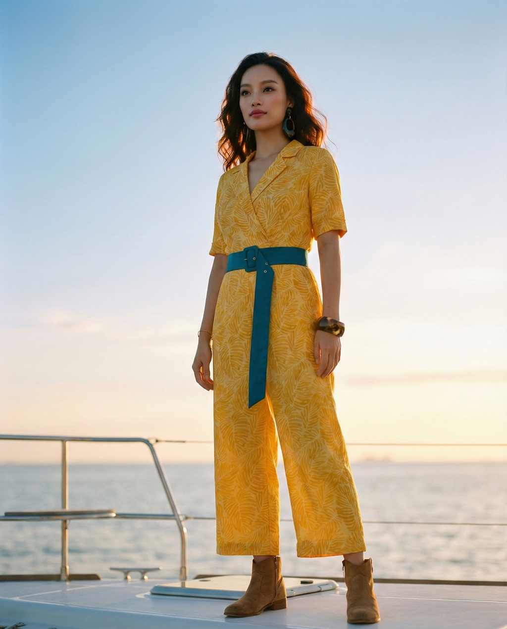 Đồ Bay Jumpsuits Linen Kim Diệp