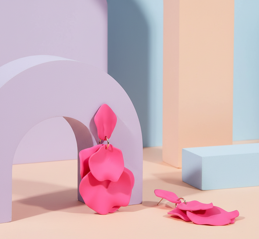 Bông tai hoa nhiệt đới thời trang Hity