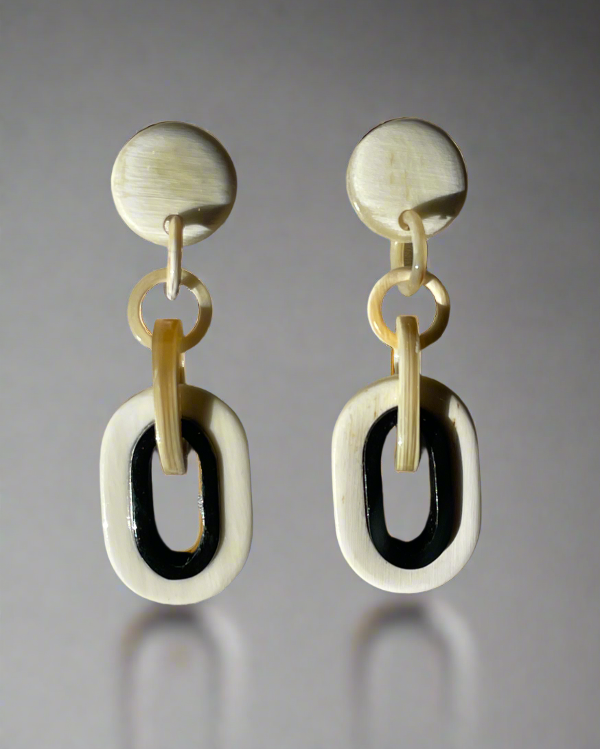 Bông tai sửng trâu dáng dài thời trang Hity