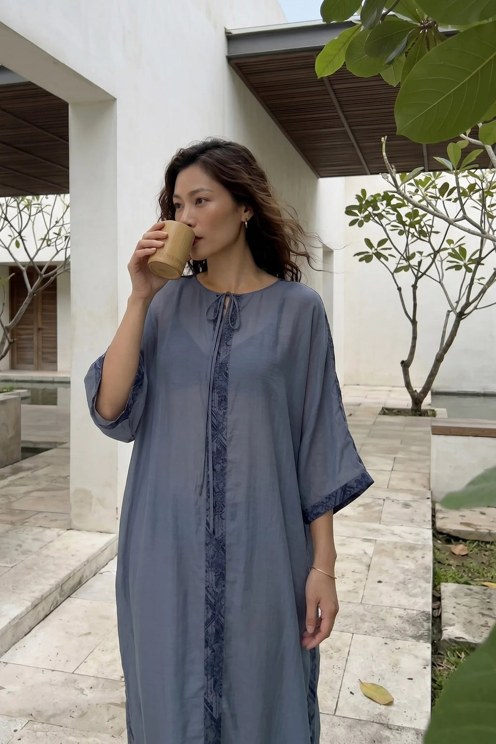 Đầm maxi đi biển kahtan thời trang Hity