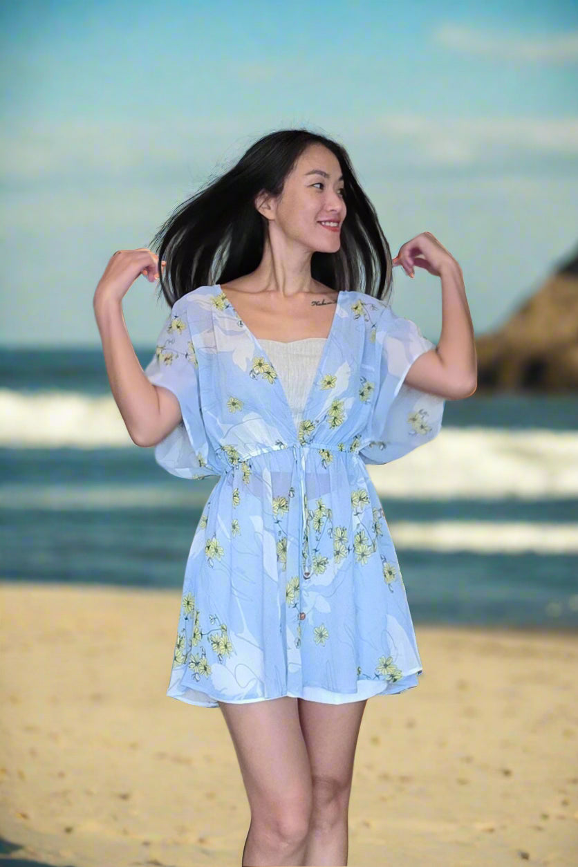 Đầm khoác bikini cover up thời trang Hity