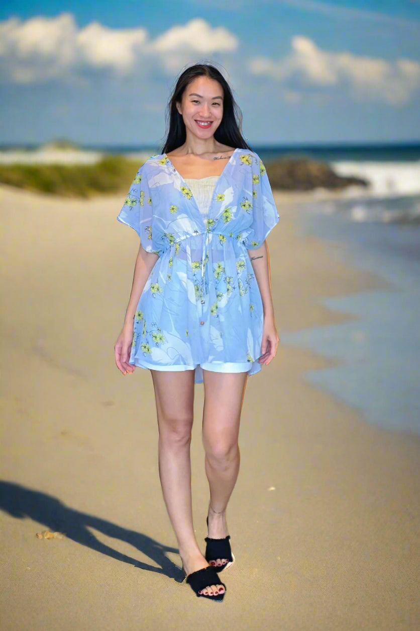 Đầm khoác bikini cover up thời trang Hity