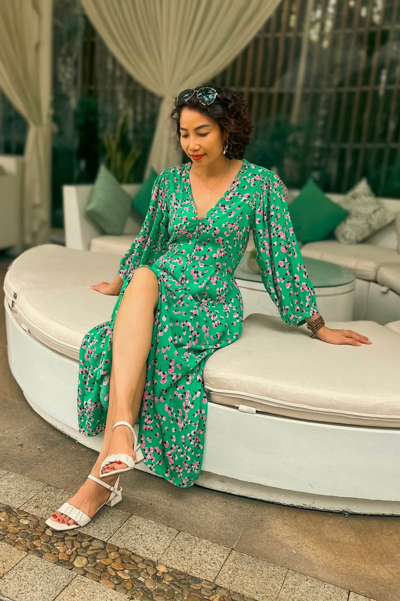 Đầm Midi Suông Hà Giang - Hity