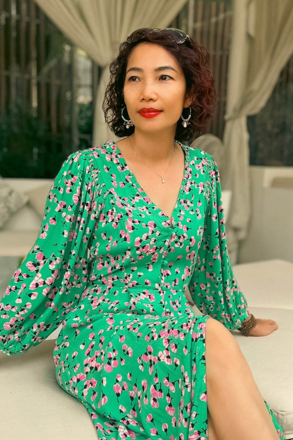 Đầm Midi Suông Hà Giang - Hity