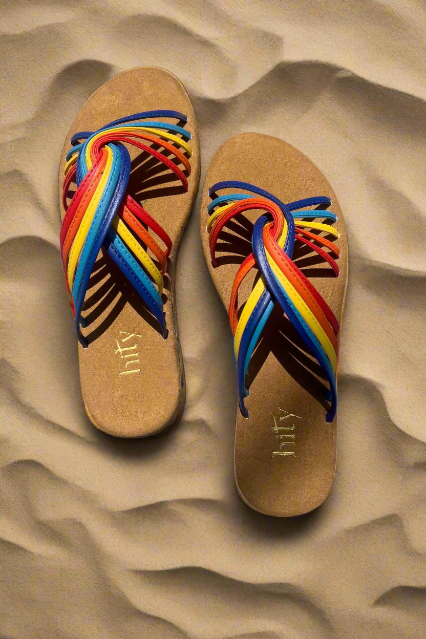 Dép sandals xỏ ngón da lộn thời trang Hity