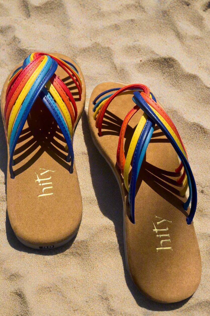 Dép sandals xỏ ngón da lộn thời trang Hity