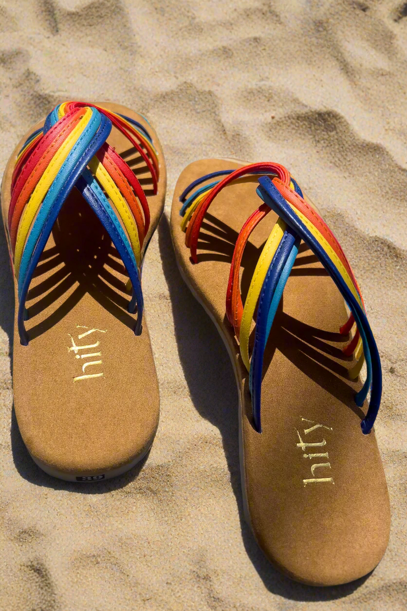 Dép sandals xỏ ngón da lộn thời trang Hity