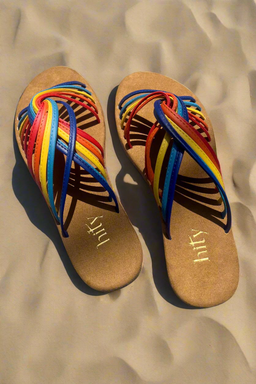 Dép sandals xỏ ngón da lộn thời trang Hity