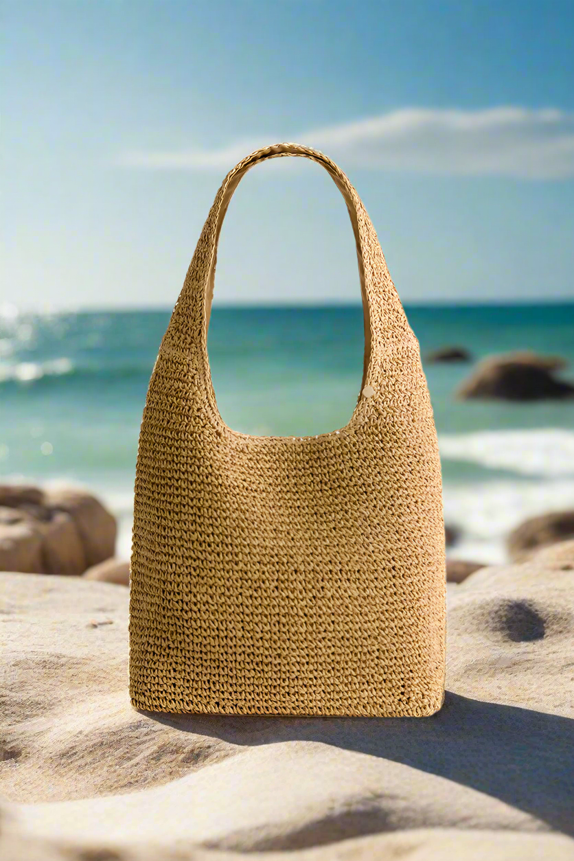 Giỏ cói giấy dáng mềm thời trang Hity