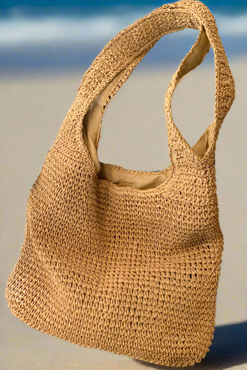 Giỏ cói giấy dáng mềm thời trang Hity