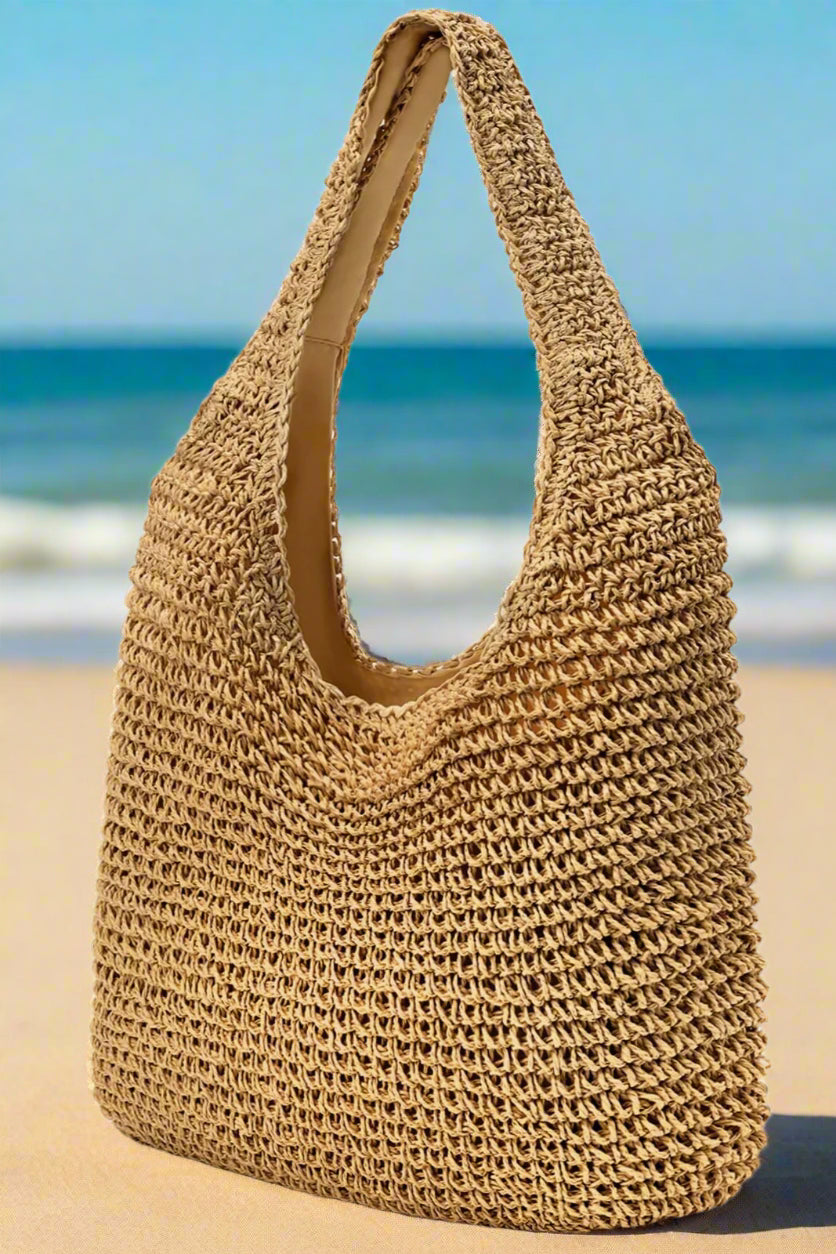 Giỏ cói giấy dáng mềm thời trang Hity