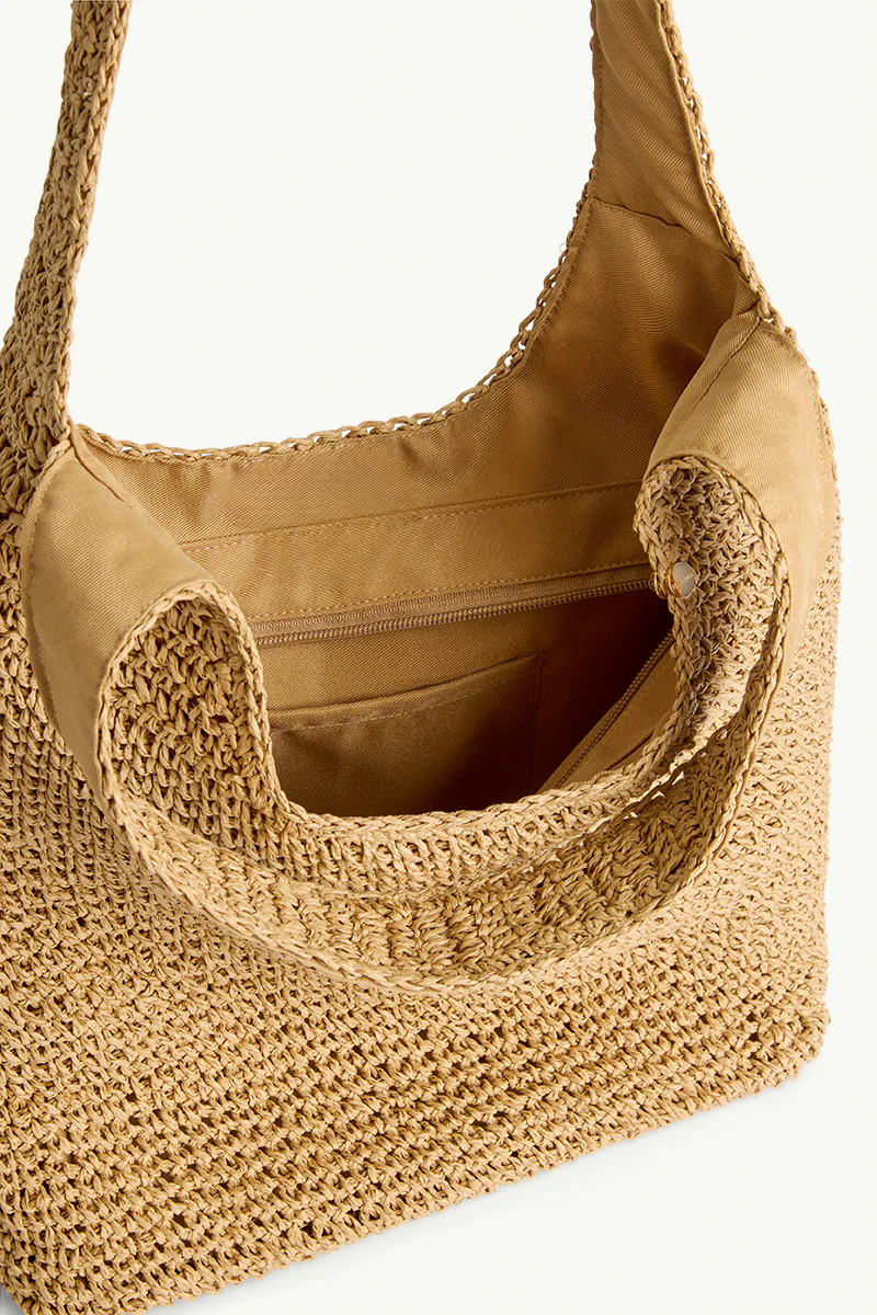 Giỏ cói giấy dáng mềm thời trang Hity