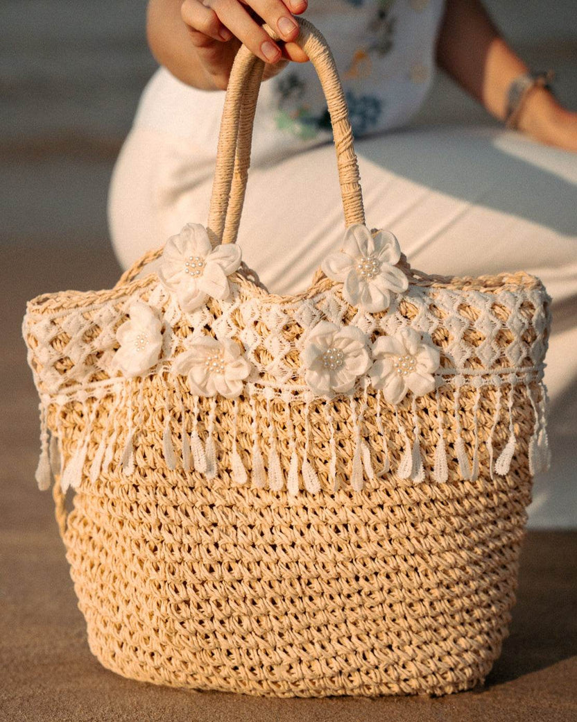 Giỏ Cói Tua Rua ACC444 - Hity