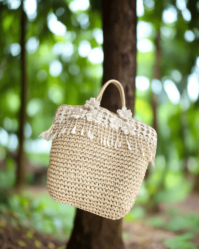 Giỏ Cói Tua Rua ACC444 - Hity