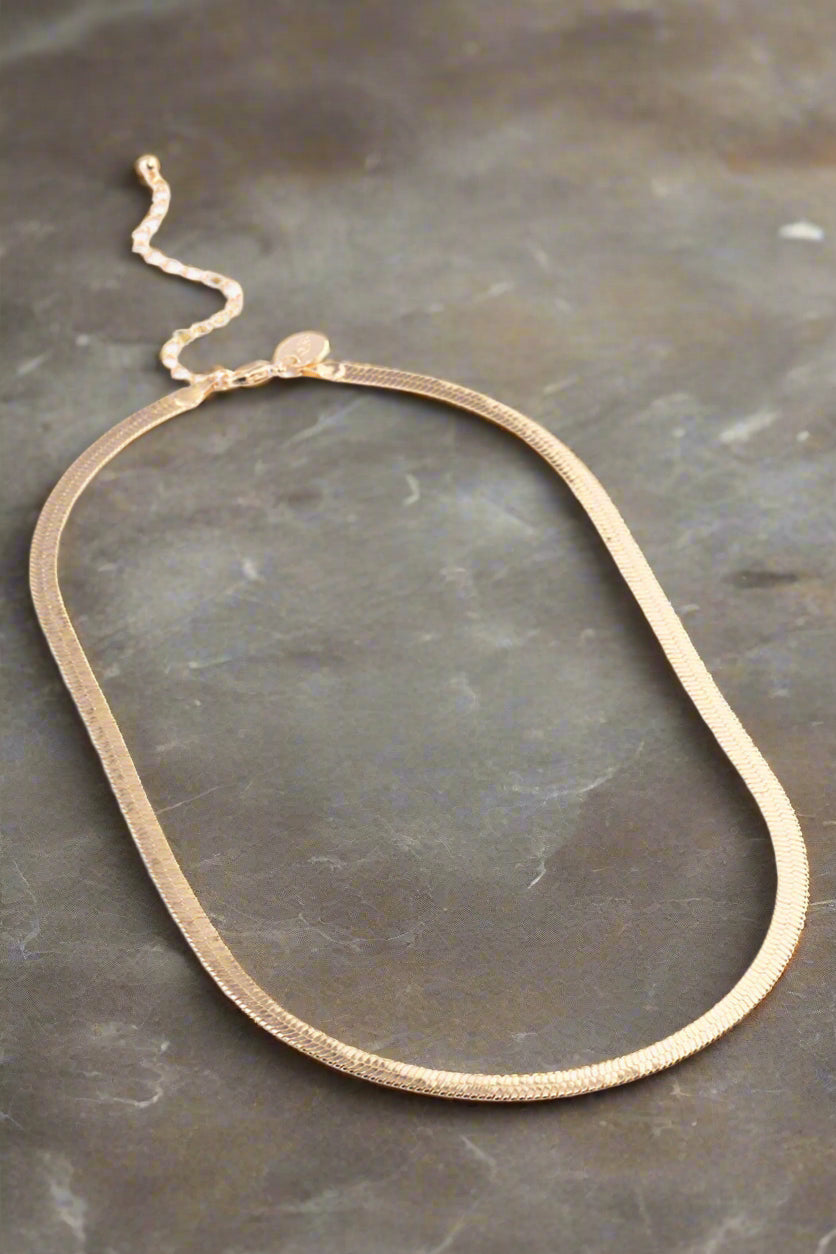 Vòng cổ dây mì snake chain thời trang Hity