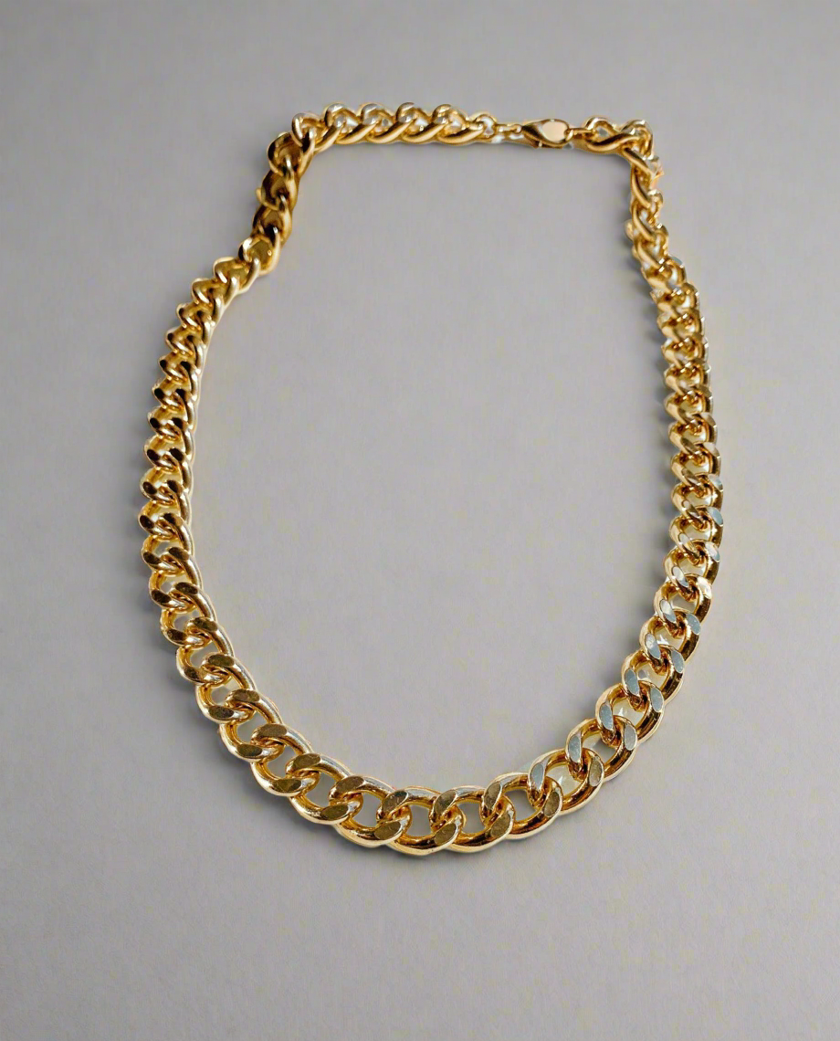 Vòng cổ xích to trang sức statement thời trang Hity