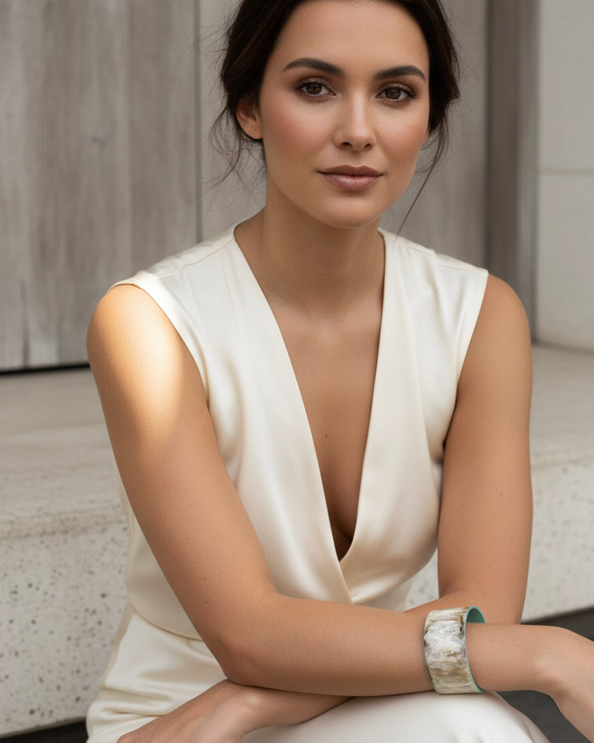 Vòng tay sơn mài trang sức thủ công handmade thời trang Hity