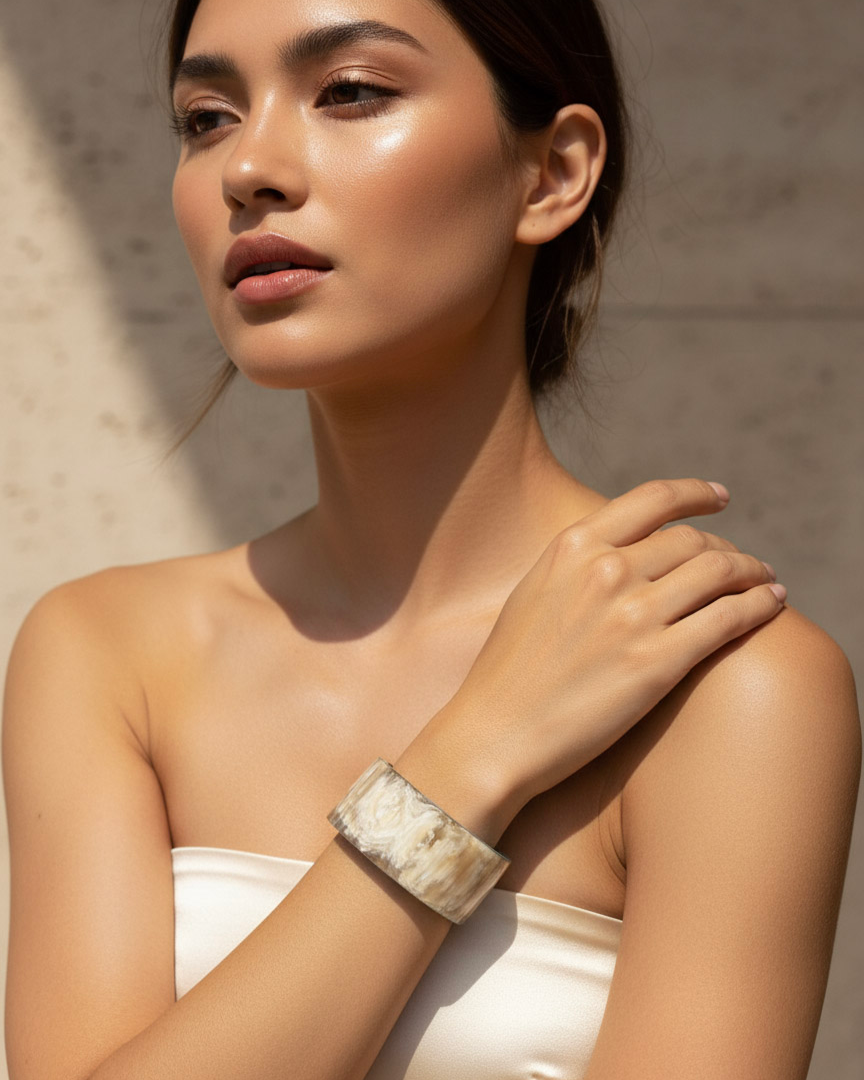 Vòng tay sơn mài trang sức thủ công handmade thời trang Hity