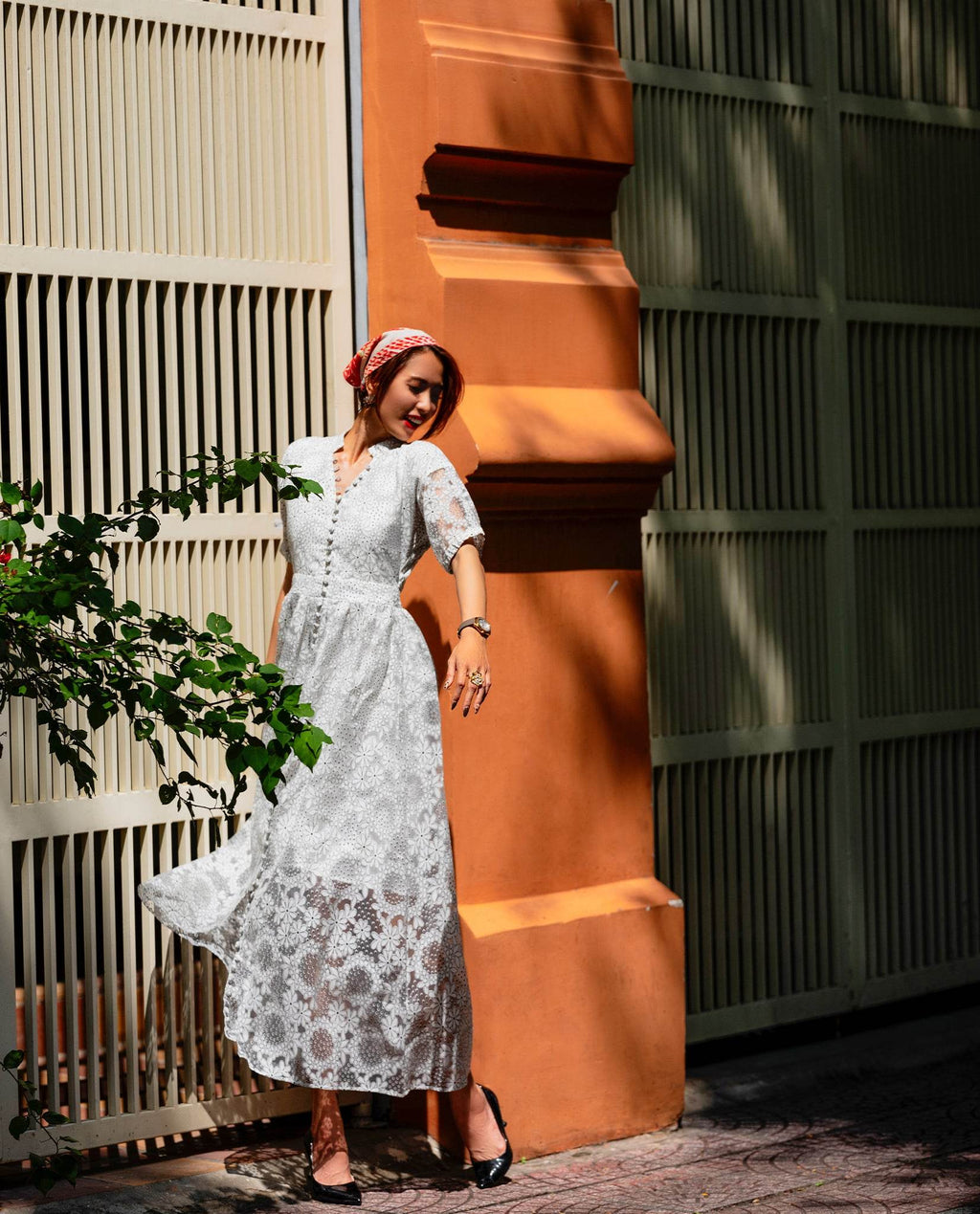 Đầm Midi Organza Mai DRE138 - Hity