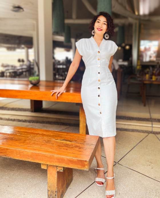 Đầm Ôm Tweed Thanh Nhã DRE084 - Hity