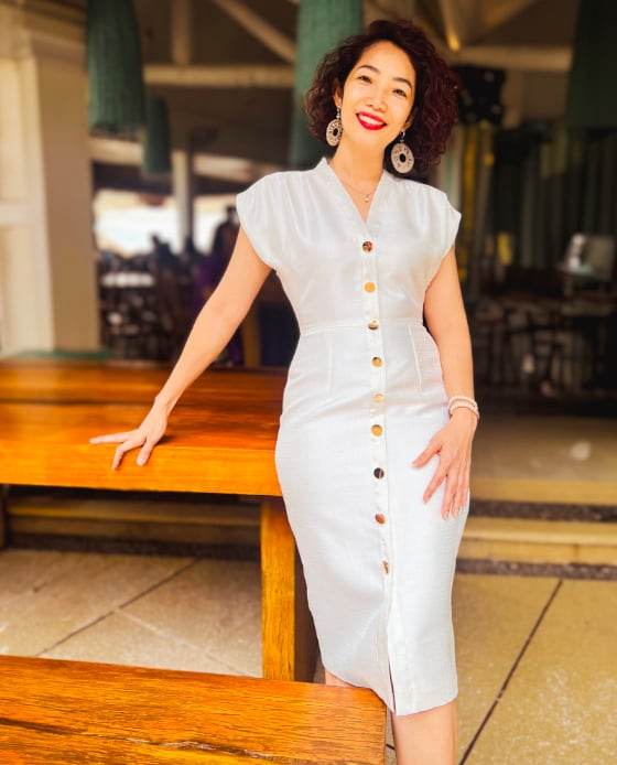 Đầm Ôm Tweed Thanh Nhã DRE084 - Hity