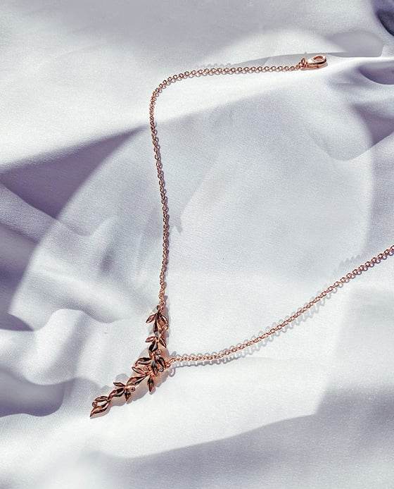 Vòng Cổ Chiếc Lá Rowan ACC164 - Hity