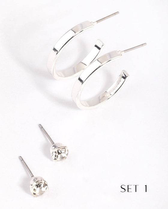 Bộ Bông Tai Nụ Zirconia ACC030 - Hity