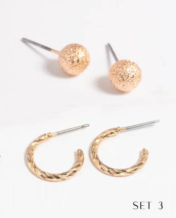 Bông Tai Nụ Set Ivy ACC401 - Hity