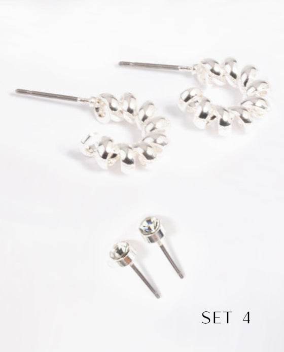 Bộ Bông Tai Nụ Zirconia ACC030 - Hity