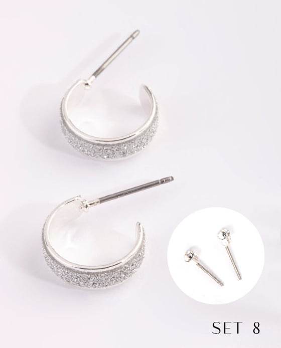 Bộ Bông Tai Nụ Zirconia ACC030 - Hity