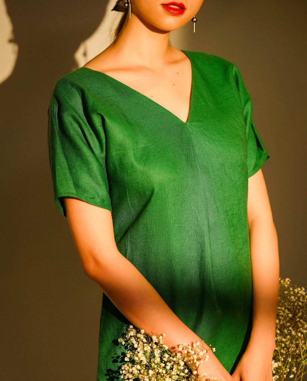 Đầm Suông Linen Tre DRE163 - Hity