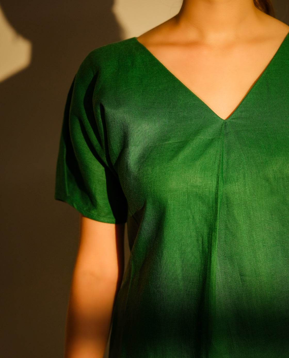 Đầm Suông Linen Tre DRE163 - Hity