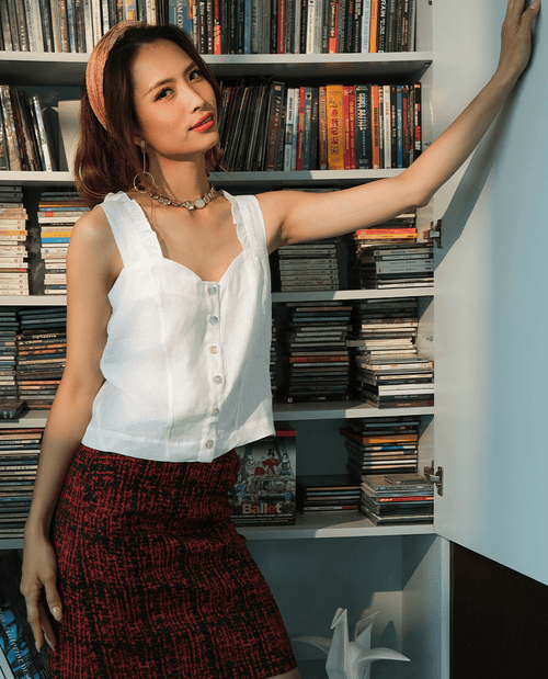 Áo Croptop Linen Nắng TOP186 - Hity