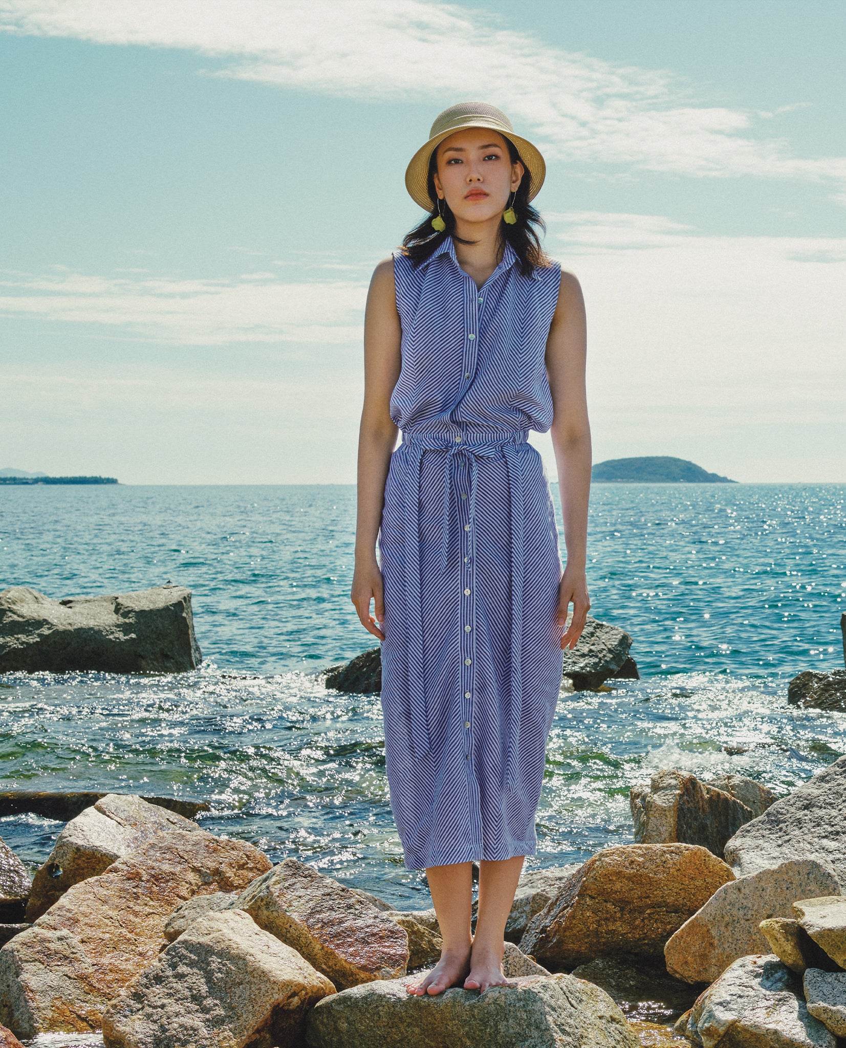 Áo Croptop Linen Tuyền TOP224 - Hity