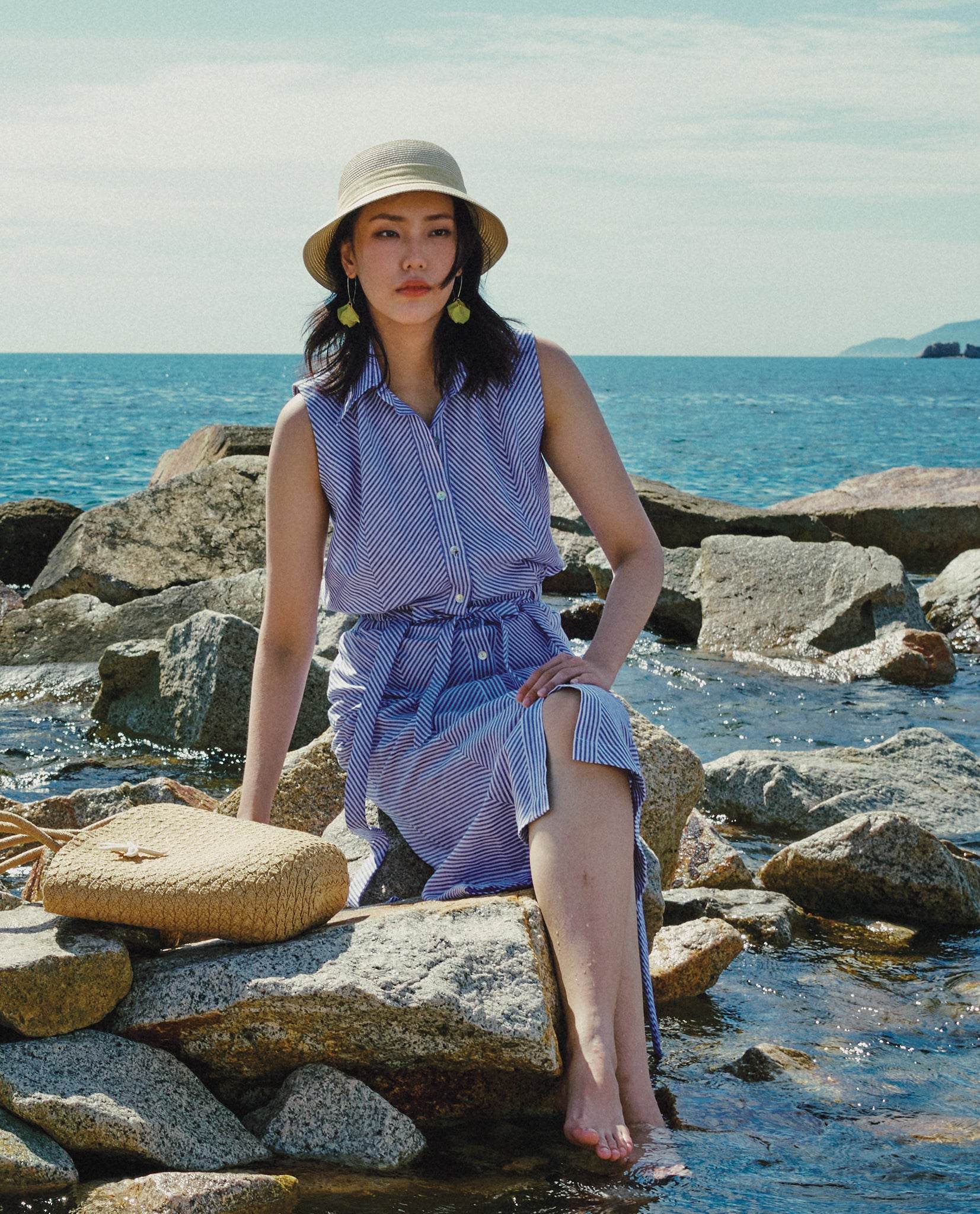 Áo Croptop Linen Tuyền TOP224 - Hity