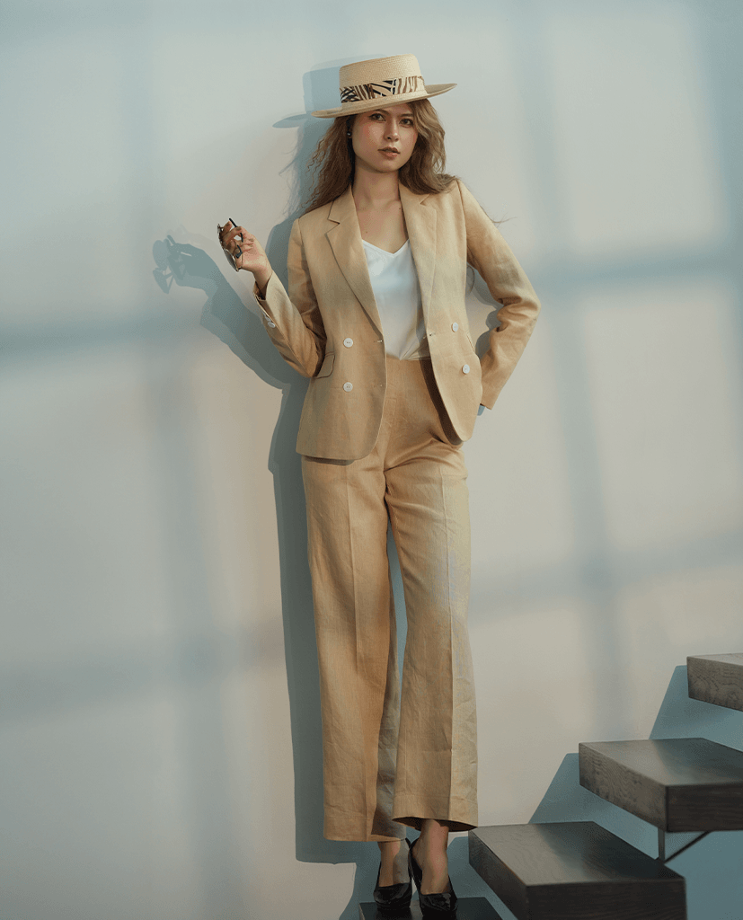 Áo Vest Blazer Linen Mộc Lan TOP169 - Hity