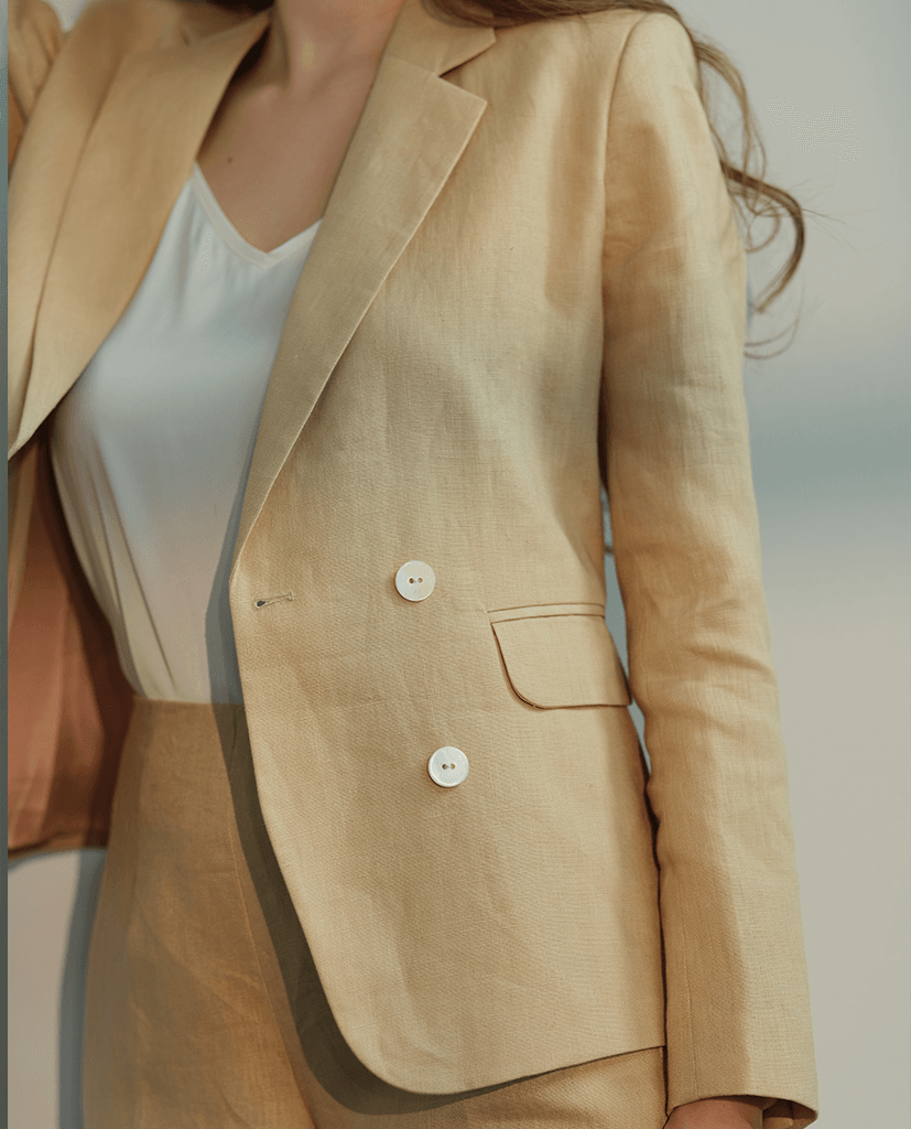 Áo Vest Blazer Linen Mộc Lan TOP169 - Hity