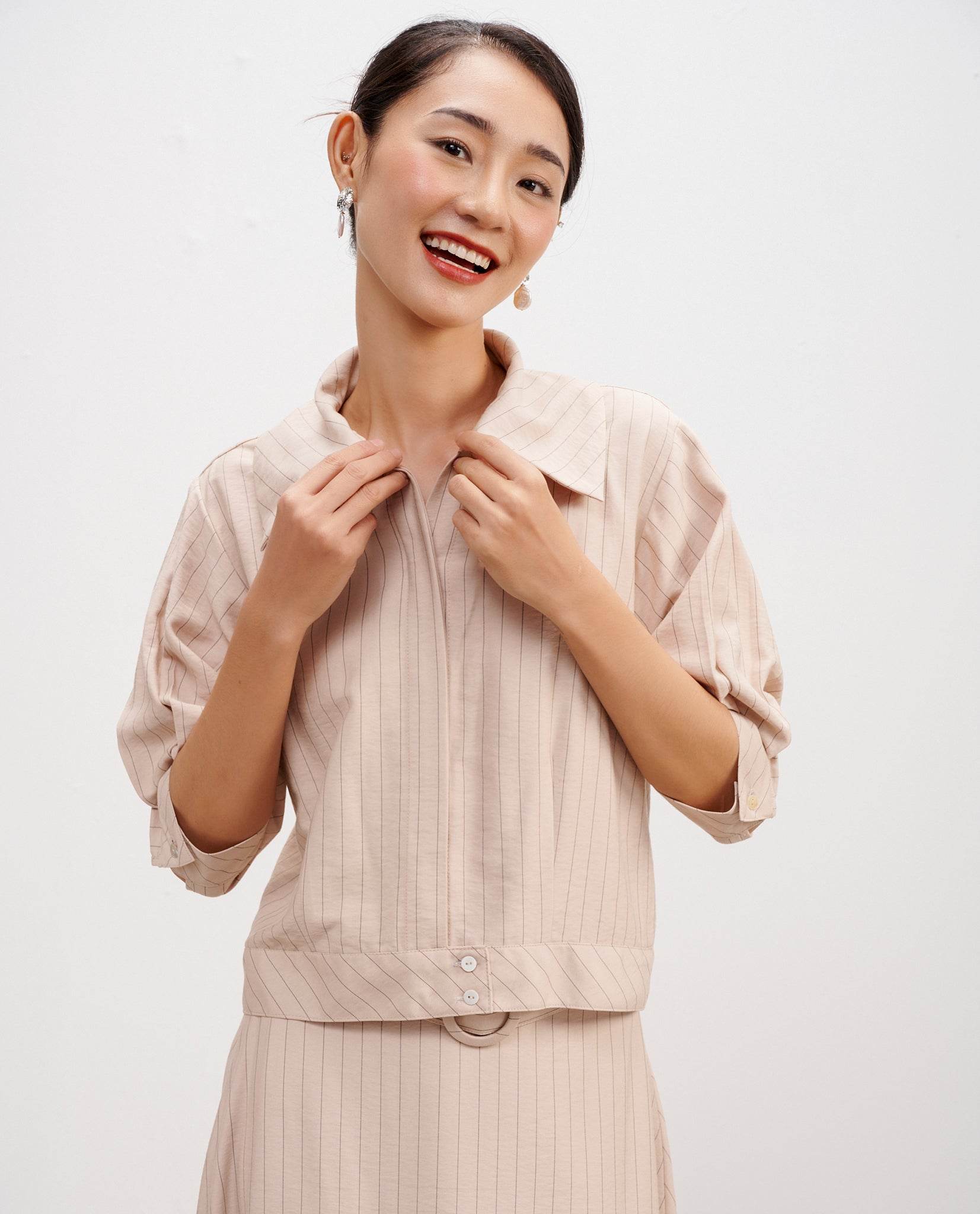 Áo Cổ Lapel V An TOP207 - Hity