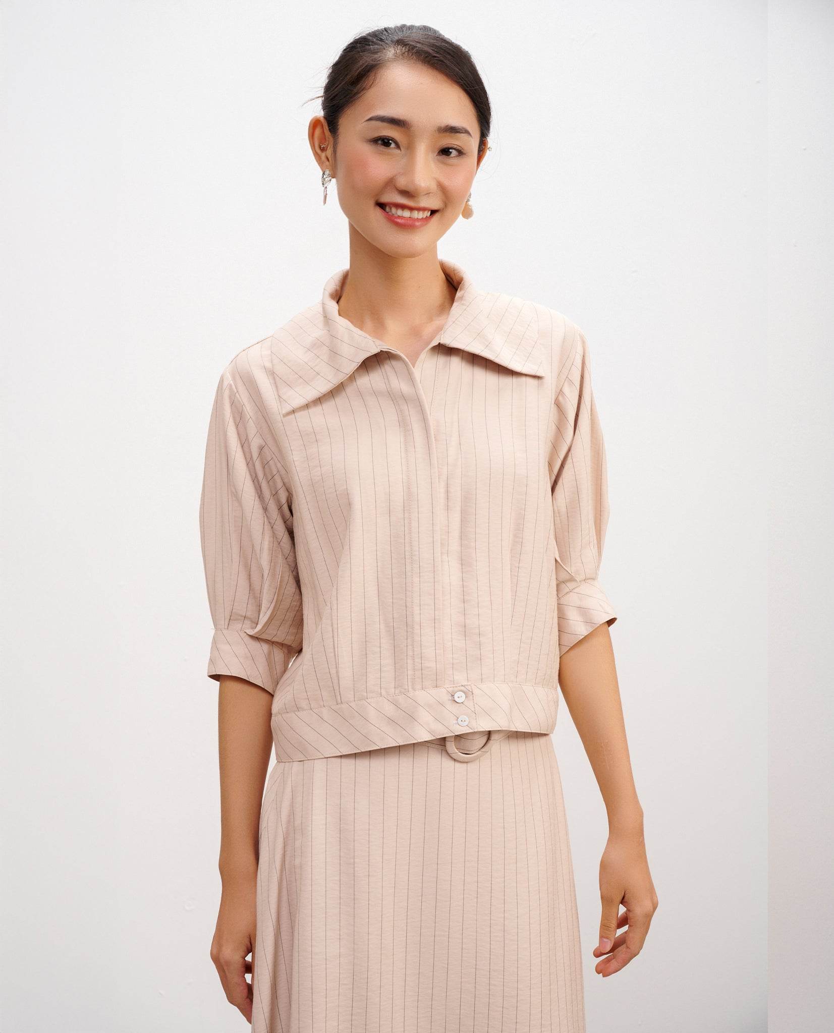 Áo Cổ Lapel V An TOP207 - Hity