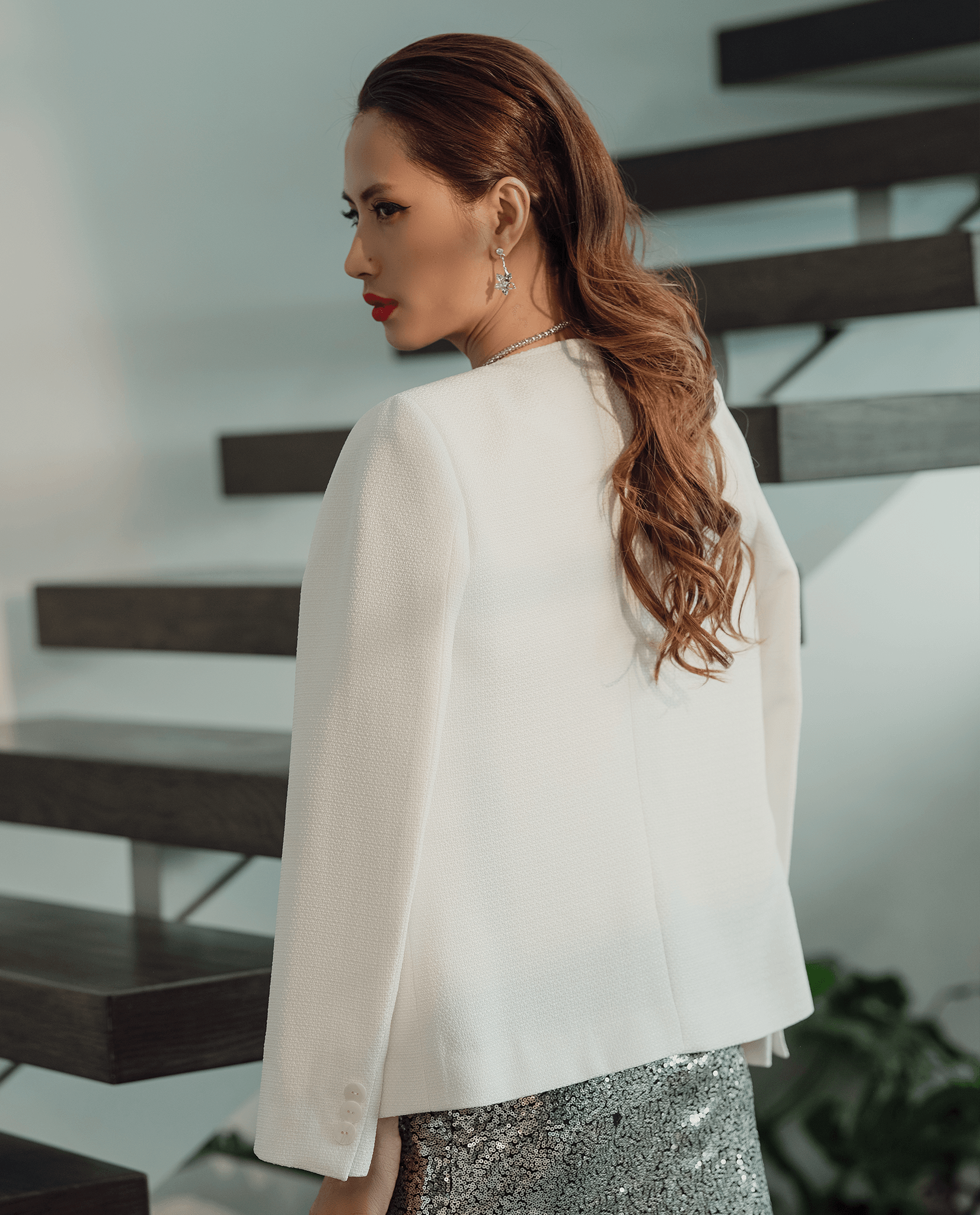 Áo Jacket Tweed Hà Giang TOP187 - Hity